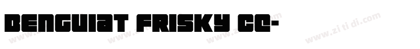Benguiat Frisky CE字体转换